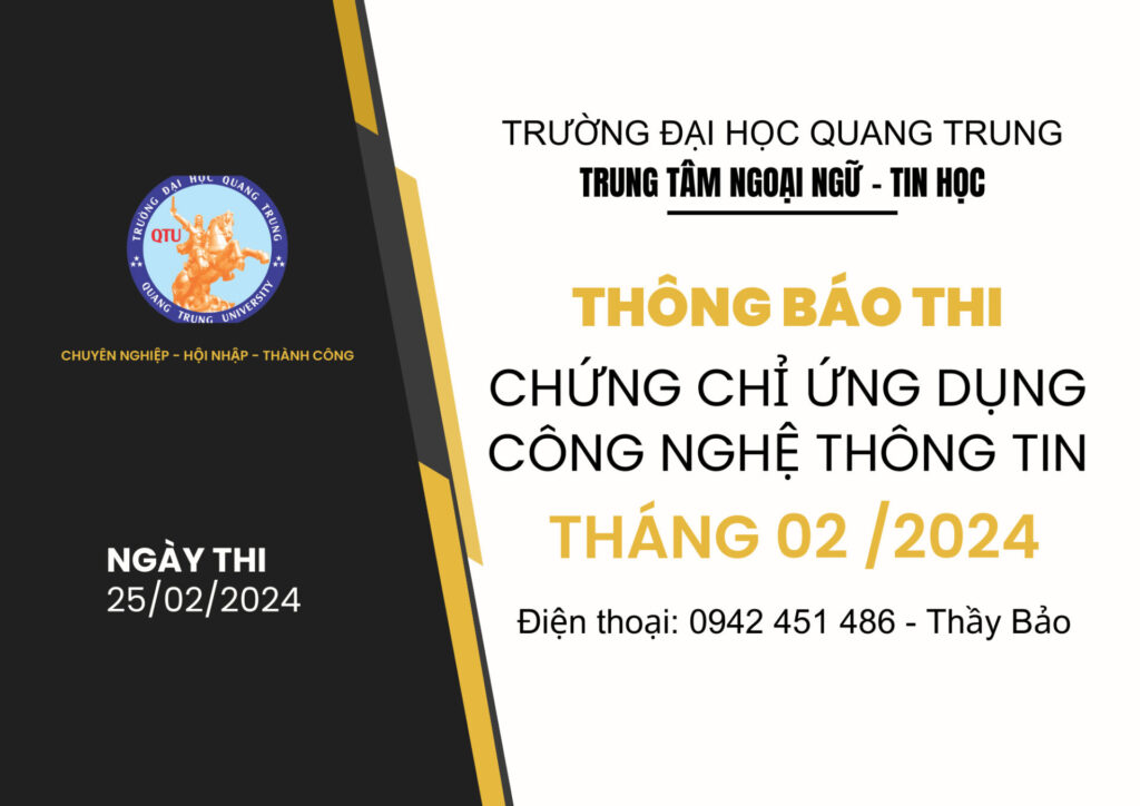 THONG BAO THI 25.02.2024