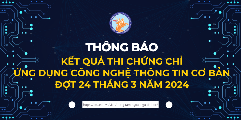 THONG BAO CONG NHAN DIEM 24.3.2024