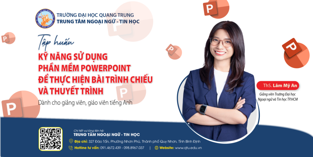 tập huấn powerpoint, tạm hoãn, thông báo,