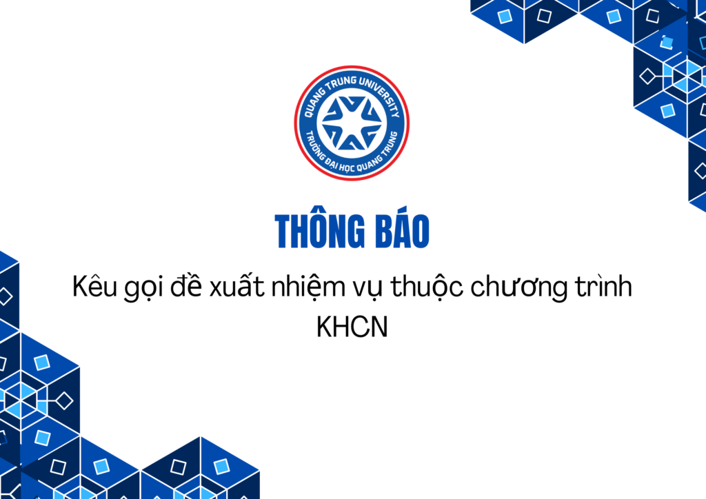 Keu goi de xuat nhiem vu thuoc chuong trinh KHCN