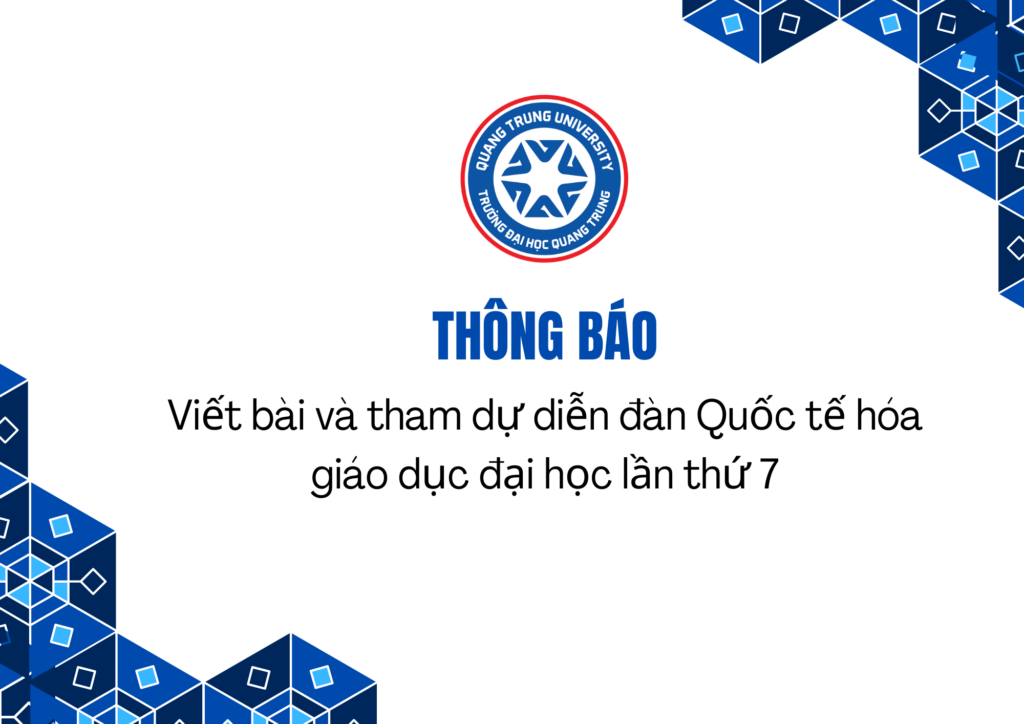 Viet bai va tham du dien dan Quoc te hoa giao duc dai hoc lan thu 7