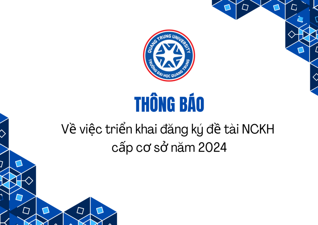 trien khai dang ky de tai NCKH cap co so nam 2024