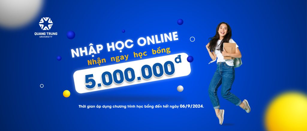 Hướng dẫn nhập học online