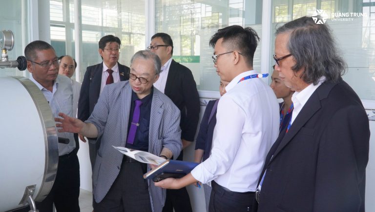 Trường Đại học Quang Trung tiếp đón và làm việc với các đối tác Nhật Bản