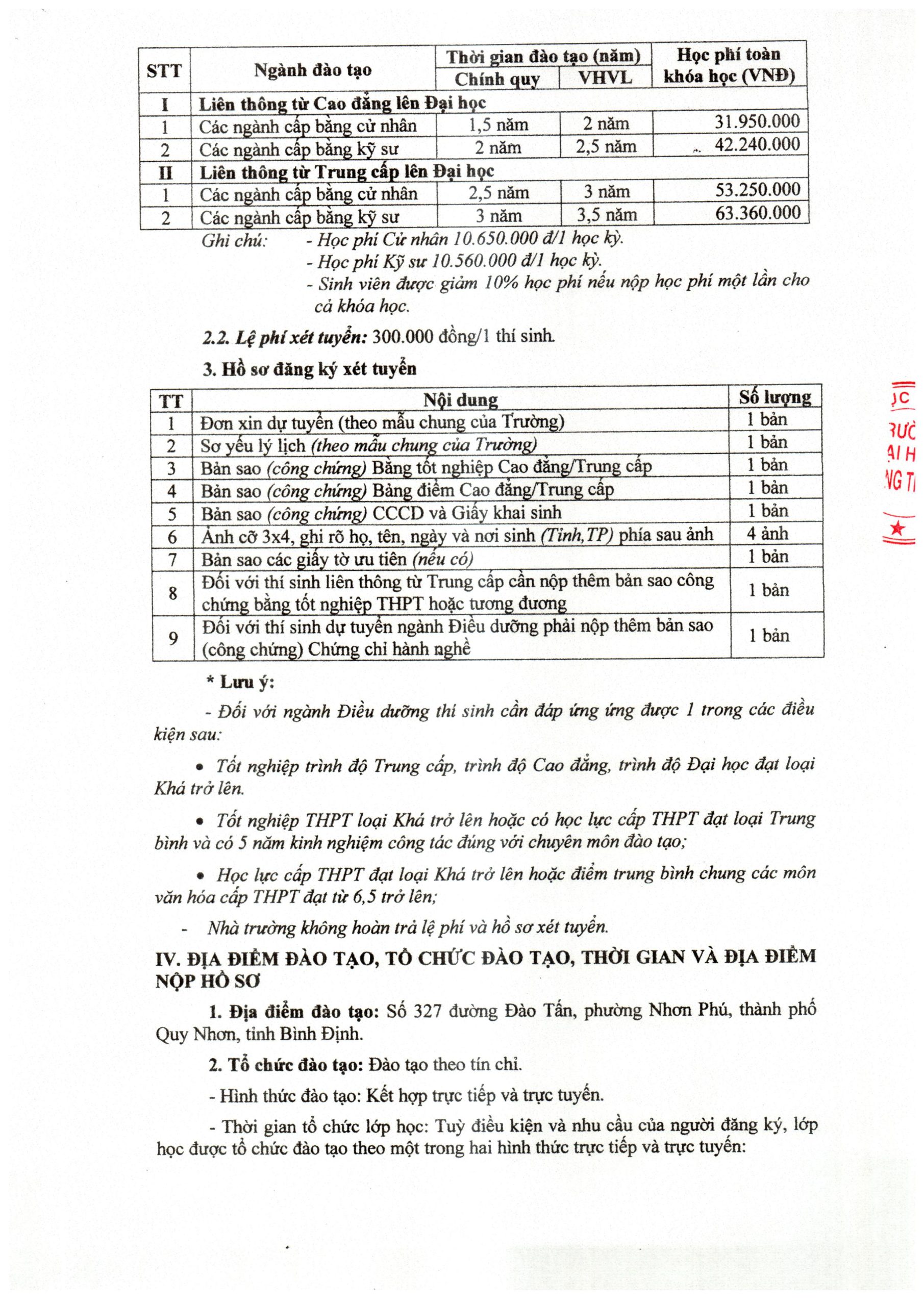 Thong bao so 72 TB tuyen sinh dao tao Dai hoc he vua lam vua hoc lien thong tu trung cap cao dang len dai hoc dot 1 nam 2025 hinh anh 1 scaled