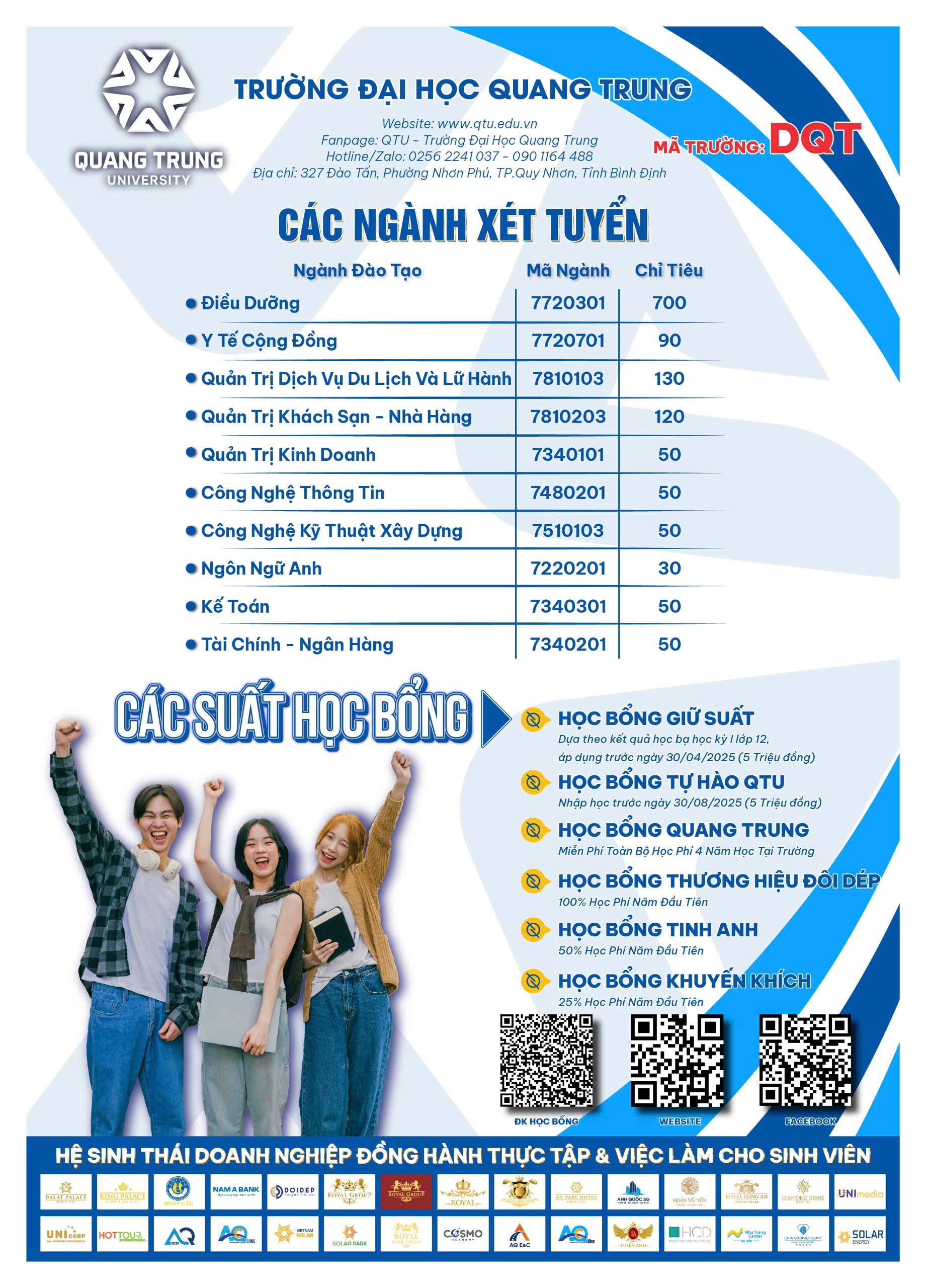 Học Bổng Xét Tuyển 5 Triệu đồng 1