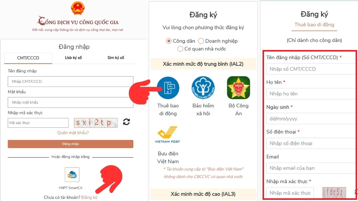 Huong Dan Dang Ky Du Thi Thpt Quoc Gia 10