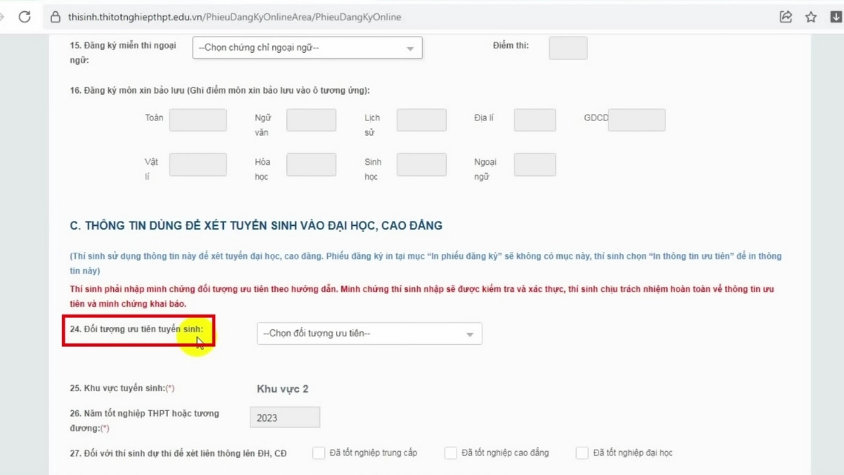 Huong Dan Dang Ky Du Thi Thpt Quoc Gia 6