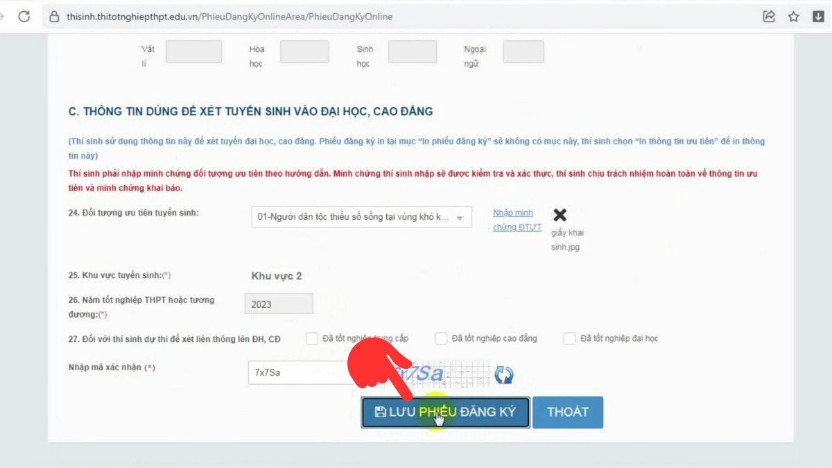 Huong Dan Dang Ky Du Thi Thpt Quoc Gia 7