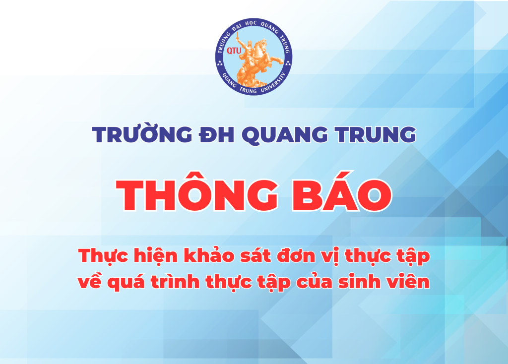ThÔng BÁo Ks Dn VỀ ĐƠn VỊ ThỰc TẬp