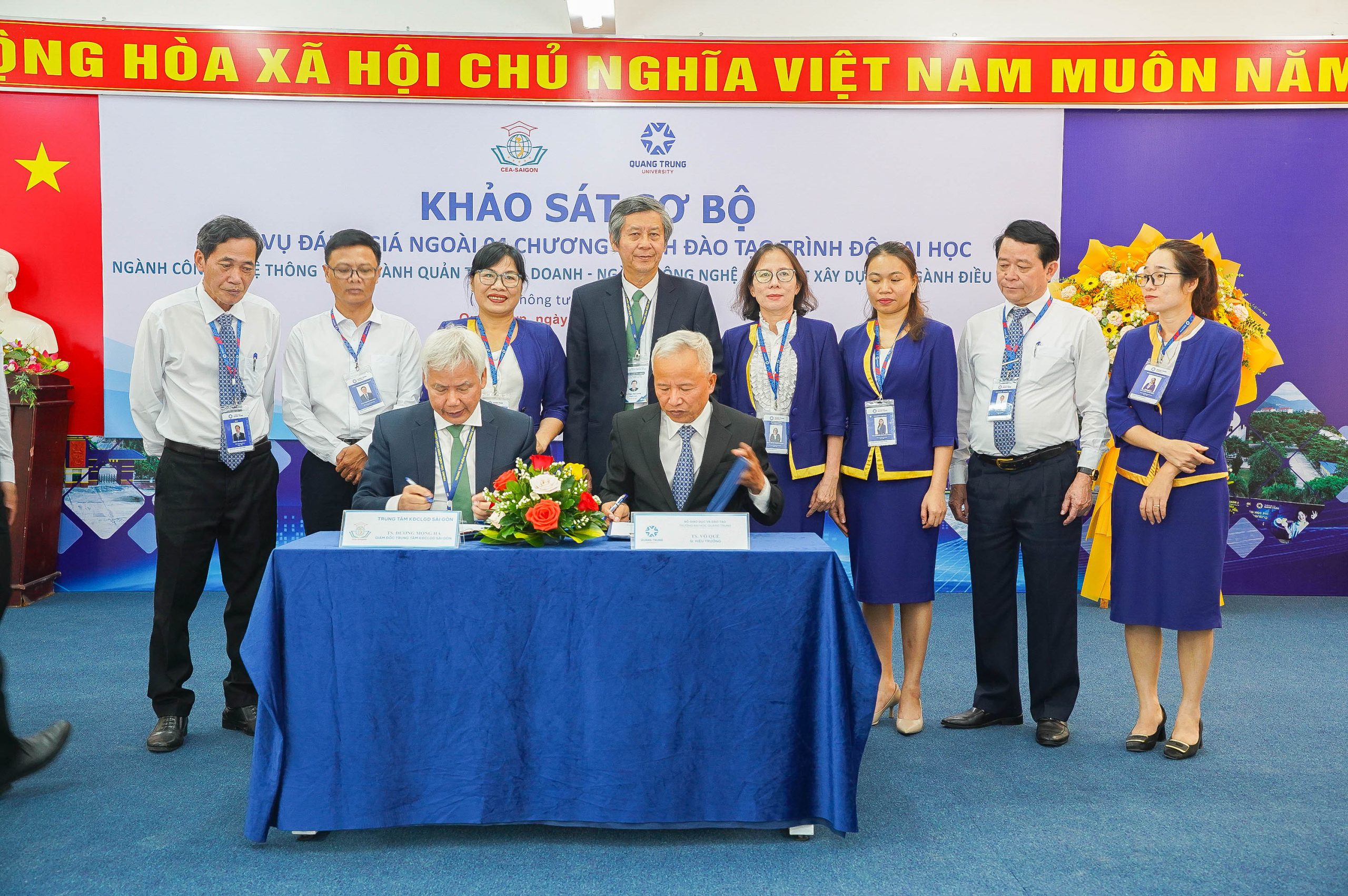 Trường Đại học Quang Trung tổ chức Khảo sát sơ bộ phục vụ đánh giá ngoài 04 chương trình đào tạo trình độ đại học 11 Abi01903