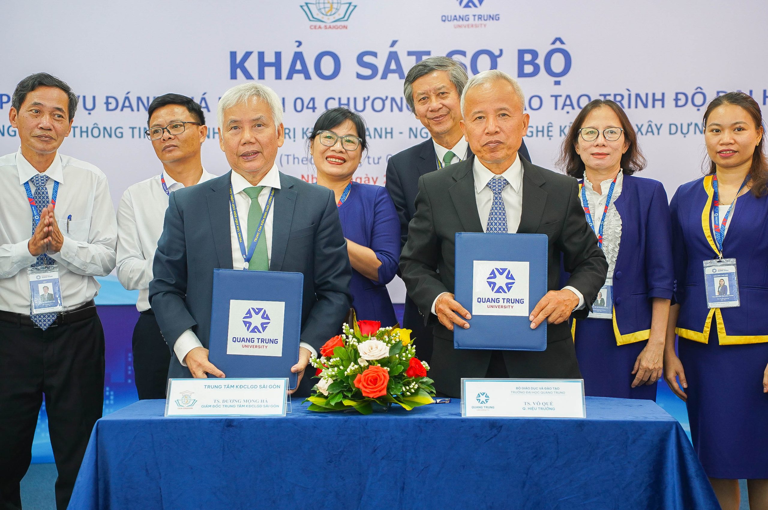 Trường Đại học Quang Trung tổ chức Khảo sát sơ bộ phục vụ đánh giá ngoài 04 chương trình đào tạo trình độ đại học 12 Abi01905