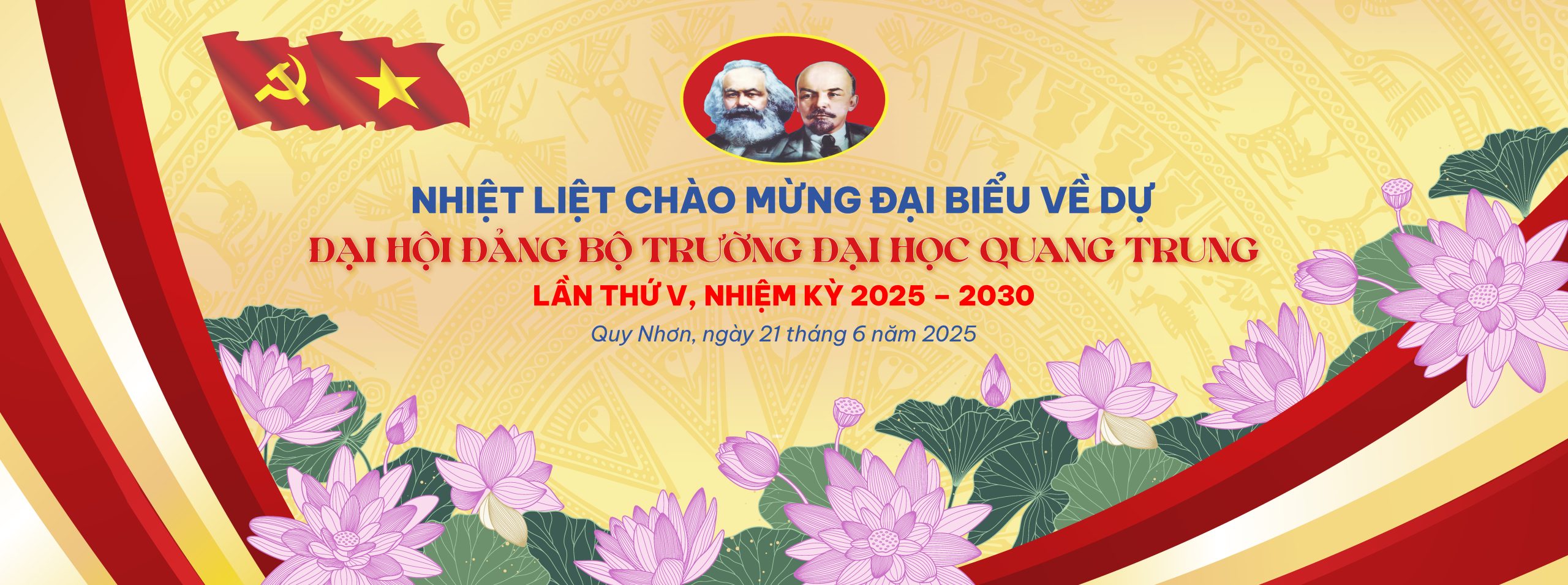 Đại hội Đảng bộ Trường Đại học Quang Trung 1 Trường Đại hoc Quang Trung