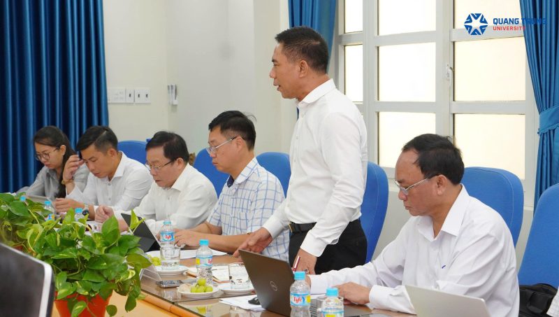 Trường Đại học Quang Trung đón tiếp Đoàn khảo sát của Ban Tuyên giáo và Dân vận Trung ương về việc triển khai Kết luận số 94-KL/TW 10 Gen H Z6832037665965 7ffb5c4859a321fec98cd40d88c2e11c