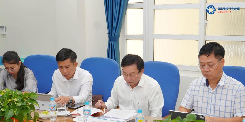 Trường Đại học Quang Trung đón tiếp Đoàn khảo sát của Ban Tuyên giáo và Dân vận Trung ương về việc triển khai Kết luận số 94-KL/TW 9 Gen H Z6832037723632 Be61dbf2690a40e14afd98eafc4996d6