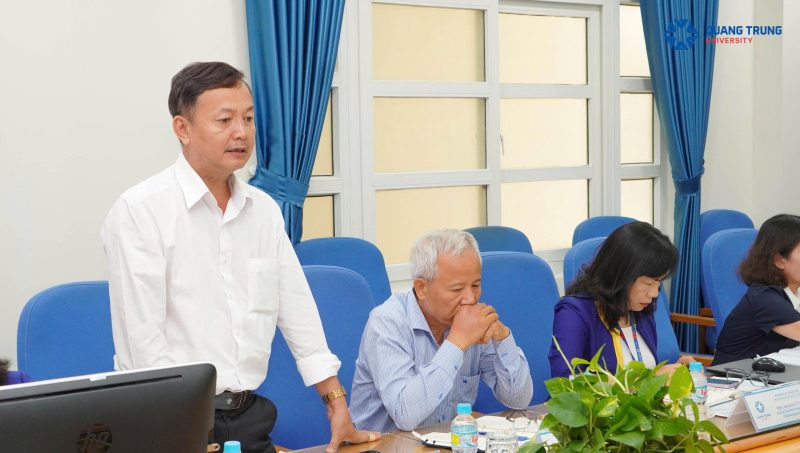 Trường Đại học Quang Trung đón tiếp Đoàn khảo sát của Ban Tuyên giáo và Dân vận Trung ương về việc triển khai Kết luận số 94-KL/TW 7 Gen H Z6832038121979 63985bca0cd0f4b30610b5f825839121