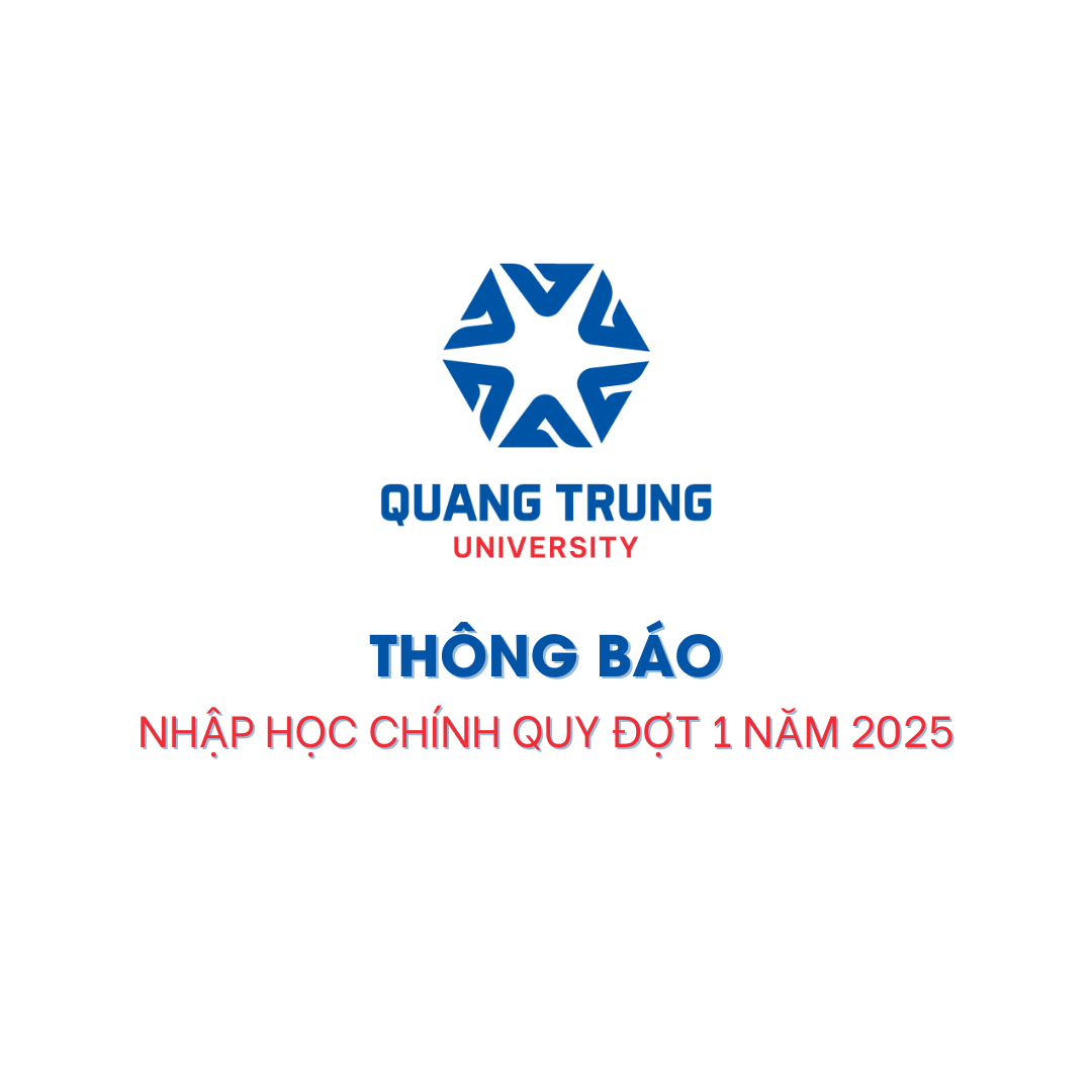 Thông báo nhập học chính quy đợt 1 năm 2025