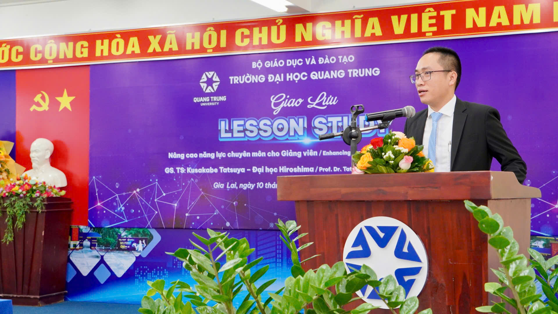 Trường Đại học Quang Trung giao lưu cùng GS Nhật Bản về mô hình Lesson Study trong giảng dạy đại học 2 Gen H Z6895580146435 52168e877fd8a7c5d414532a623fc1a8