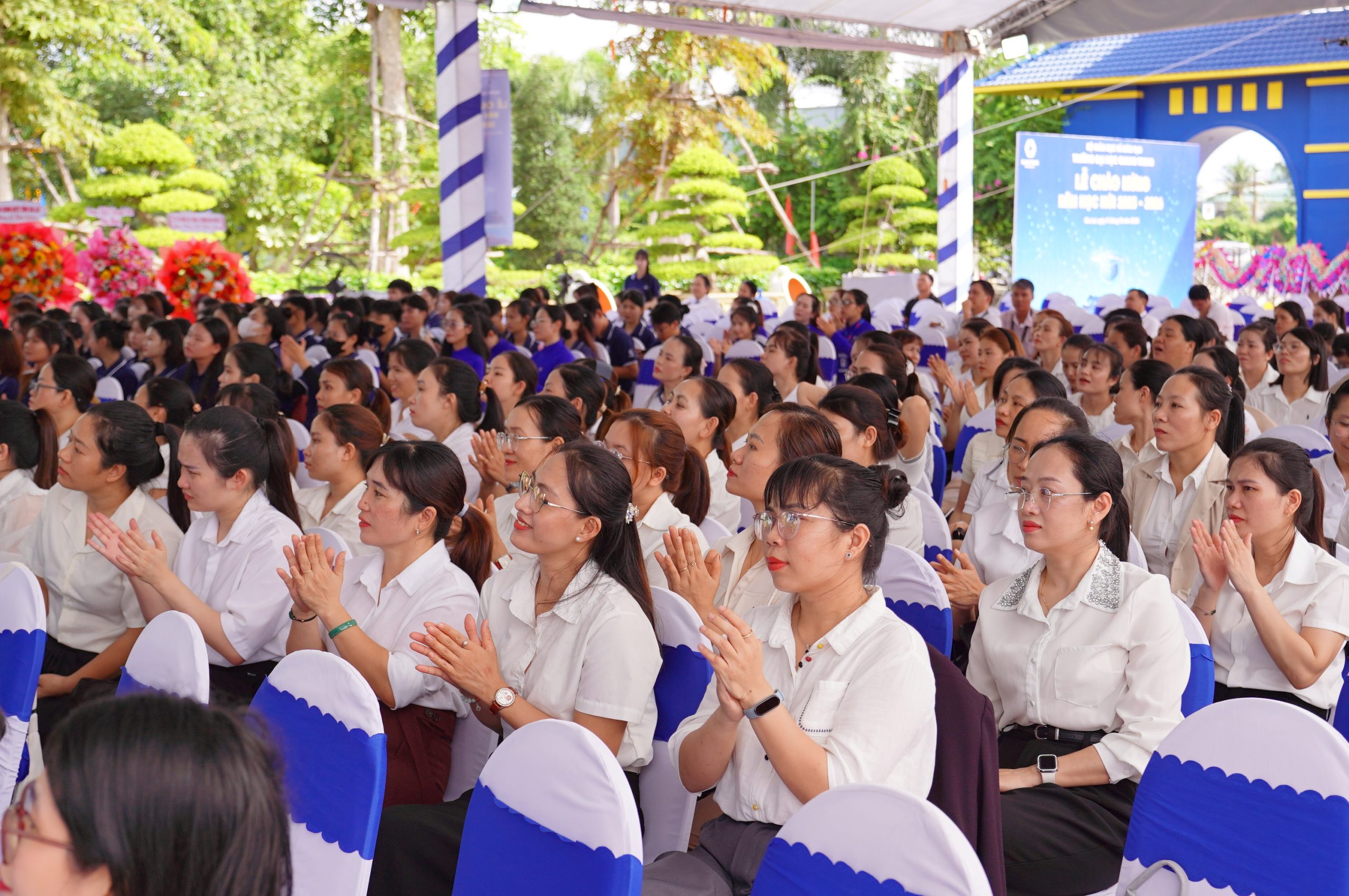 Ba cam kết của tân Hiệu trưởng Trường Đại học Quang Trung tại Lễ chào mừng năm học mới là gì? 1 Dsc08641