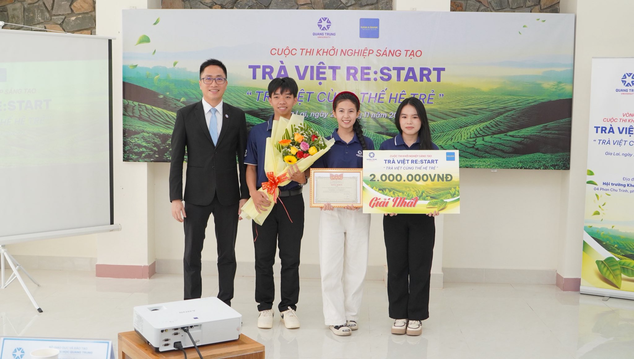 Chung kết Cuộc thi Khởi nghiệp Sáng tạo Trà Việt Re:Start 2025