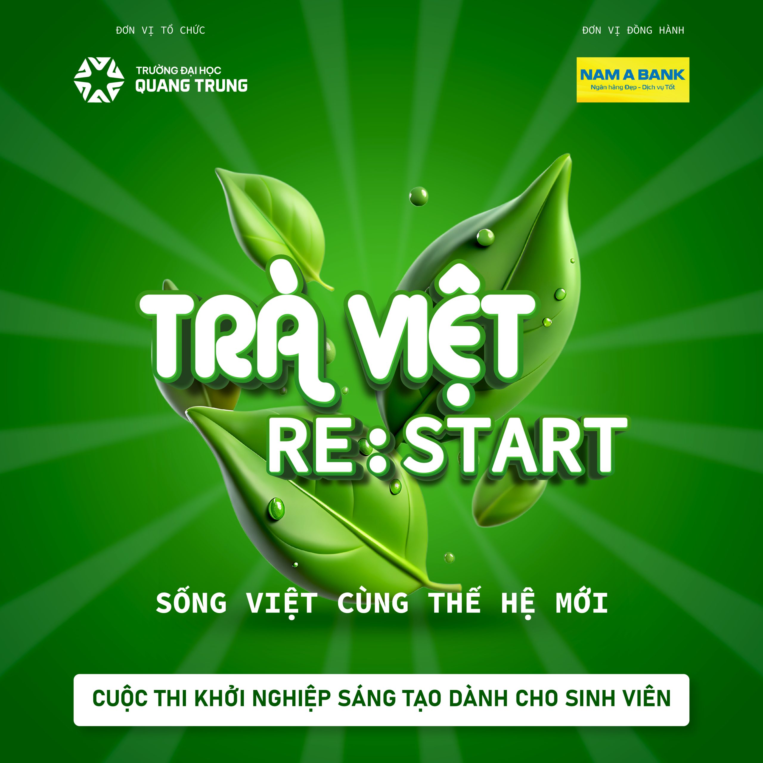 Thông báo tổ chức cuộc thi “Trà Việt Re:Start – Sống Việt cùng thế hệ mới”