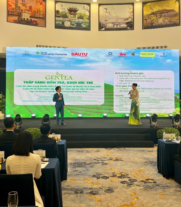 Cuộc thi GEN TEA mở đầu cho chuỗi Lễ hội Trà Quốc tế World Tea Fest 2025 1 Gentea1