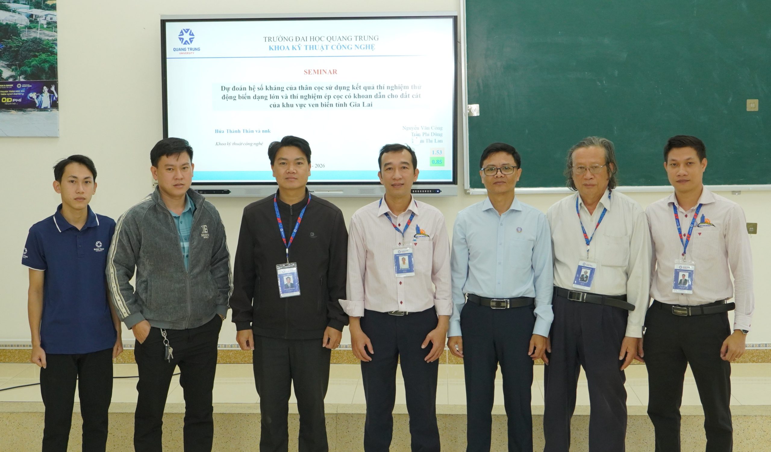 Seminar Khoa Học Về Dự đoán Hệ Số Kháng Thân Cọc Cho Khu Vực Ven Biển Gia Lai 5